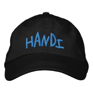 Brodée Le casquette de Handi