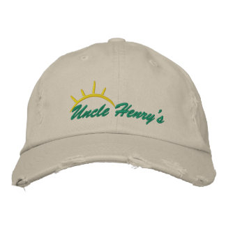 Brodée Le Casquette de l'abrégé d'oncle Henry