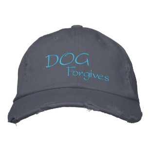 Brodée Le chien pardonne un Casquette détruit