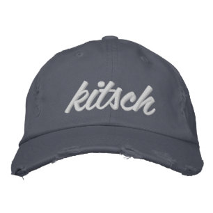 Brodée Le Kitsch Bitsch© : Casquette brodé kitsch