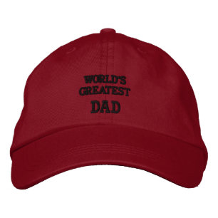 Brodée Le plus grand papa du monde... casquette brodé