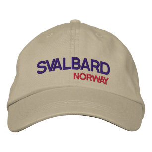 Brodée Le Svalbard, casquette réglable de Norway*