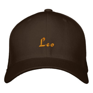 Brodée Leo Zodiac Brodé Casquette / Casquette