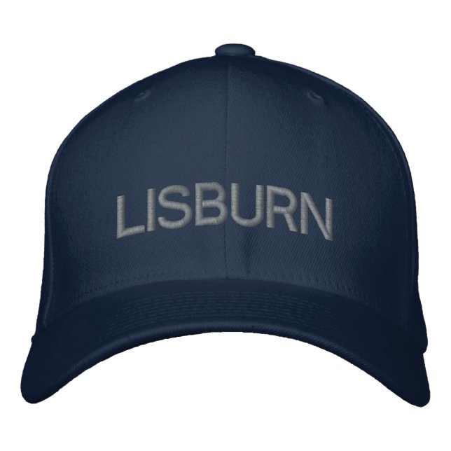 Brodée Lisburn Casquette (Devant)