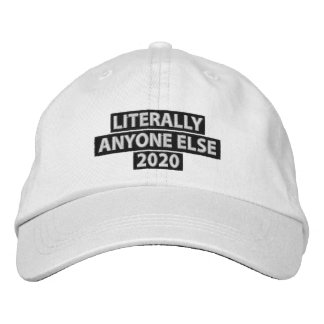 Brodée Littéralement n'importe qui casquette autrement
