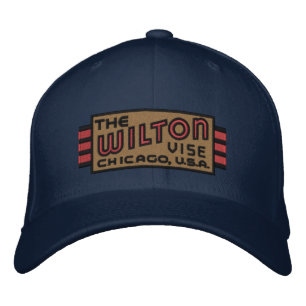 Brodée Logo original Wilton Vise Flexfit Casquette