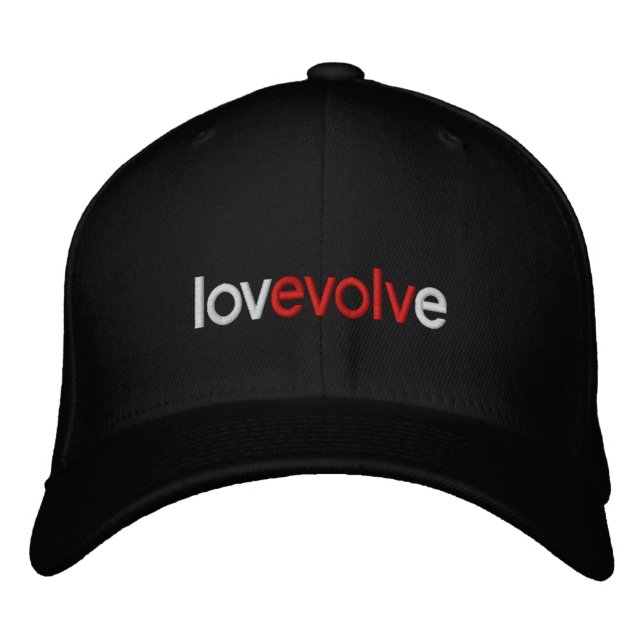 Brodée Love Evolve Casquette de laine brodé (Devant)