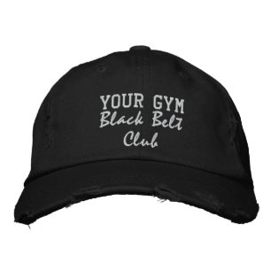 Brodée Martial Arts Black Belt Club Casquette