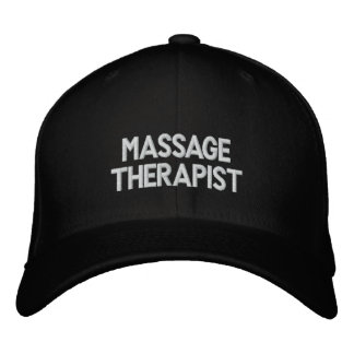 Brodée MASSAGE THÉRAPEUTE Casquette de baseball