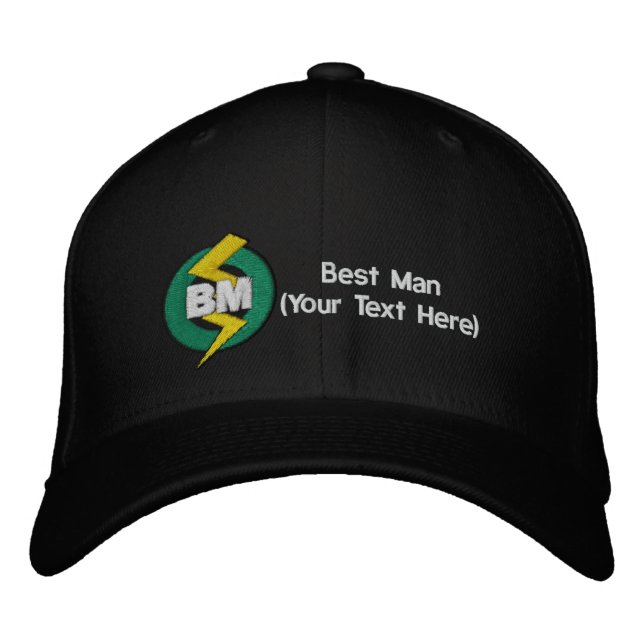 Brodée Meilleur Casquette brodé, personnalisable (Devant)