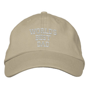 Brodée Meilleur Casquette de balle brodé papa du monde