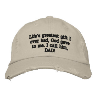Brodée Meilleur Casquette Fête des pères jamais!