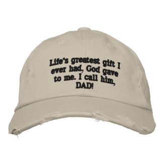 Brodée Meilleur Casquette Fête des pères jamais!