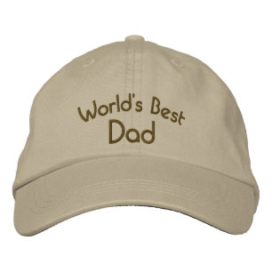 Brodée Meilleur papa mignon Casquette brodé