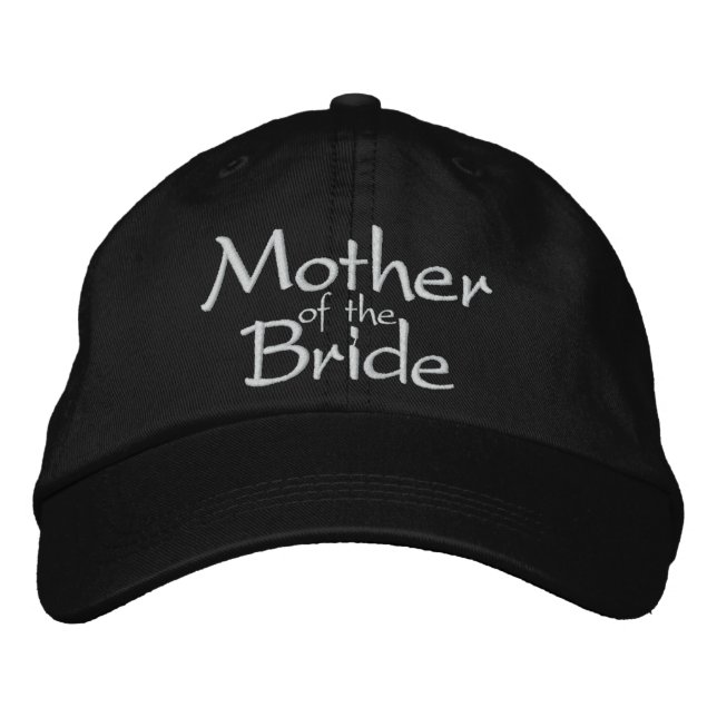BRODÉE MÈRE DU CASQUETTE MARIAGE BRIDE (Devant)
