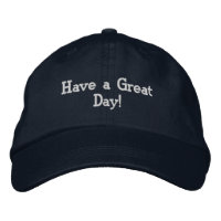 Message positif Casquette de la Marine "Bonne jour