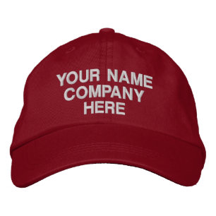 Brodée Modèle de Casquette Brodé personnalisé