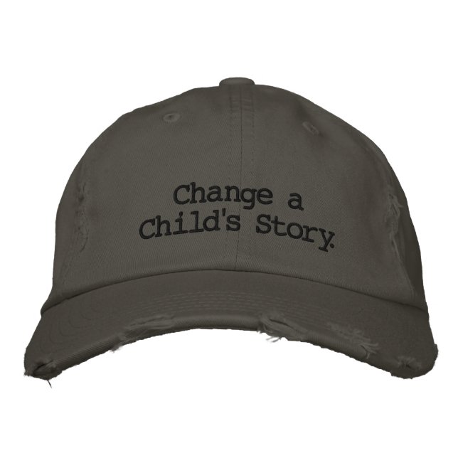 Brodée Modifier le Casquette d'histoire d'un enfant (Devant)