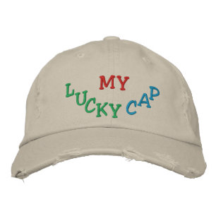 Brodée "Mon Casquette chanceux"