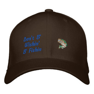 Brodée "Ne font pas le casquette de base de B Wishin B