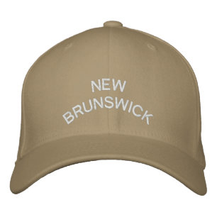 Brodée Nouveau-Brunswick Casquette de baseball brodé Casq