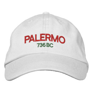 Brodée Palermo Sicily Casquette ajustable personnalisé