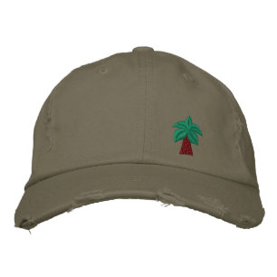 Brodée Palm Tree Casquette désorganisé