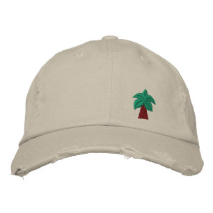 Brodée Palm Tree Casquette désorganisé