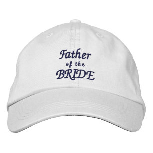 Brodée Père de la mariée Casquette ajustable