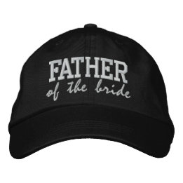 Brodée Père de la mariée : Casquette Mariage personnalisa