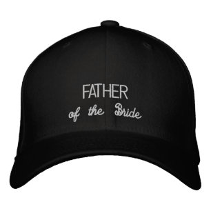 Brodée PÈRE Noir de la casquette