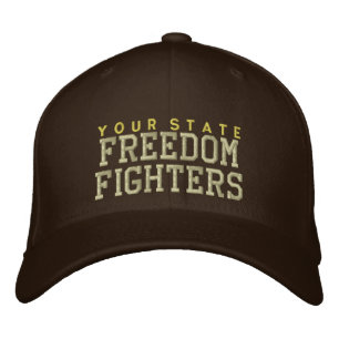 Brodée Personalisé Freedom Fighters Embroded Casquette