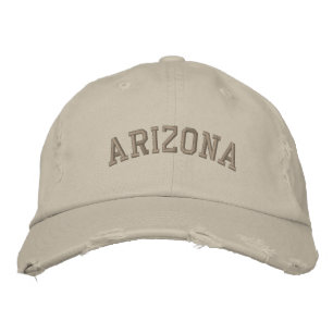 Brodée Pierre Casquette en acier brodé de l'Arizona
