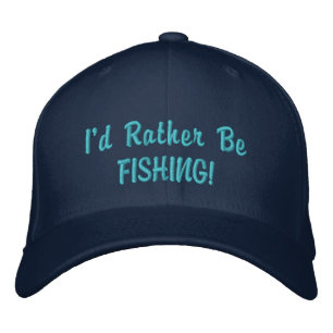 Brodée Plutôt être CASQUETTE de pêche