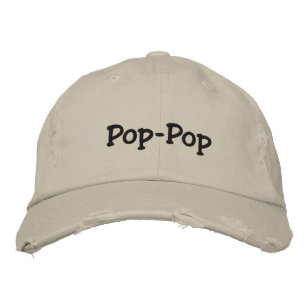 Brodée Pop Pop Casquette brodé