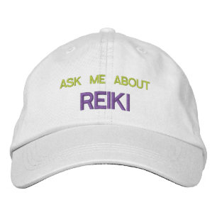 Brodée POSEZ-MOI À PROPOS DE REIKI - Casquette ajustable
