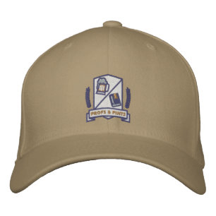 Brodée profs et casquette de pinte-base-ball