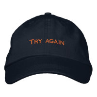 Réessayez Imprimé Super Casquette Motivational Cas