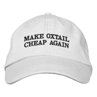 Brodée Rendre Oxtail bon marché Casquette