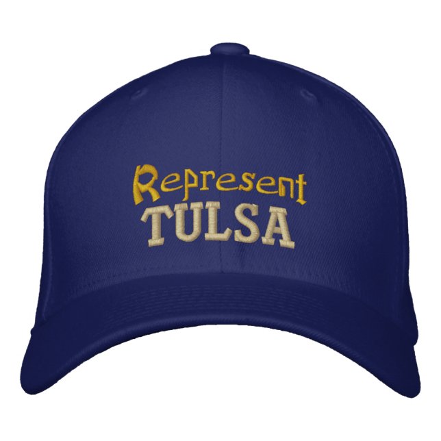 Brodée Représenter Tulsa Casquette (Devant)