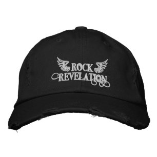 Brodée Rock Rev Casquette troublé