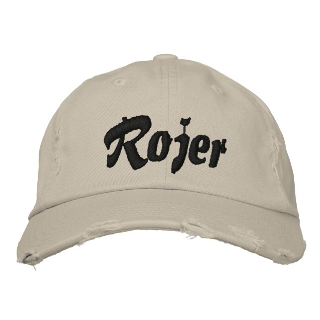 Brodée Rojer casquette (Devant)