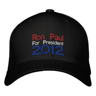 Brodée Ron Paul 2012 Casquette brodé