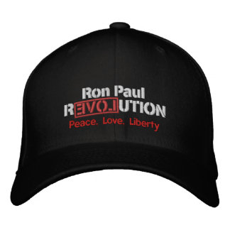 Brodée Ron Paul Révolution Casquette brodé