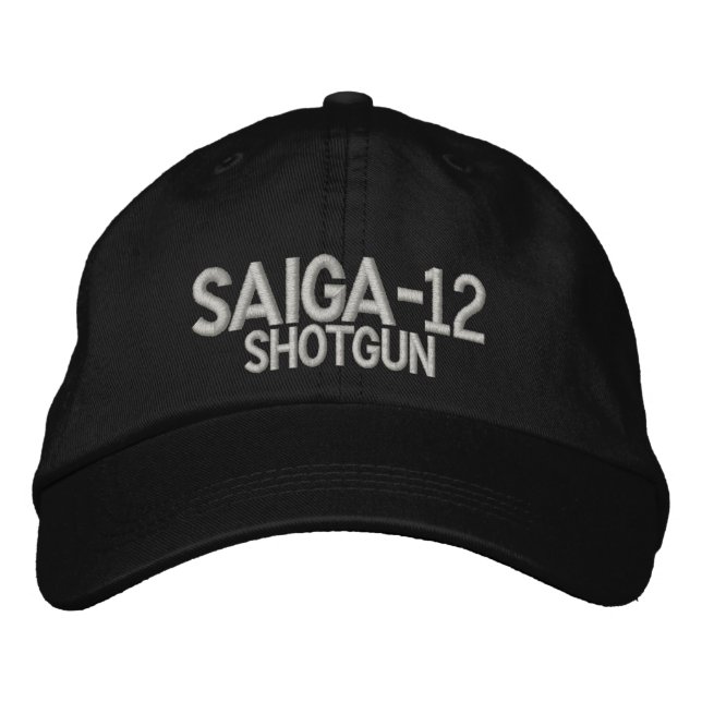 Brodée Saiga 12 - Casquette brodé (Devant)