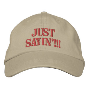 Brodée Sayin' Casquette