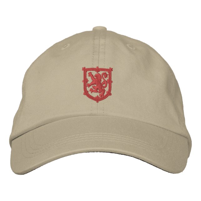 Brodée Scotland Royal Standard Casquette brodé (Devant)