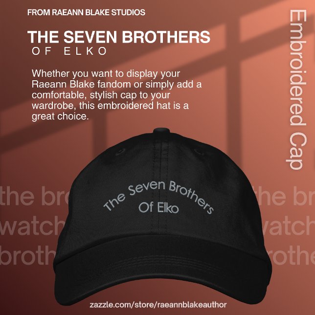 Brodée Sept Frères d'Elko Casquette Brodee (Créateur téléchargé)