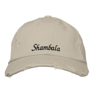Brodée Shambala Casquette en détresse