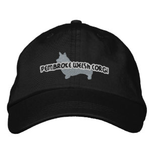 Brodée Silhouette Pembroke Welsh Corgi Casquette brodé